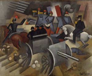 Artillery by Roger de La Fresnaye